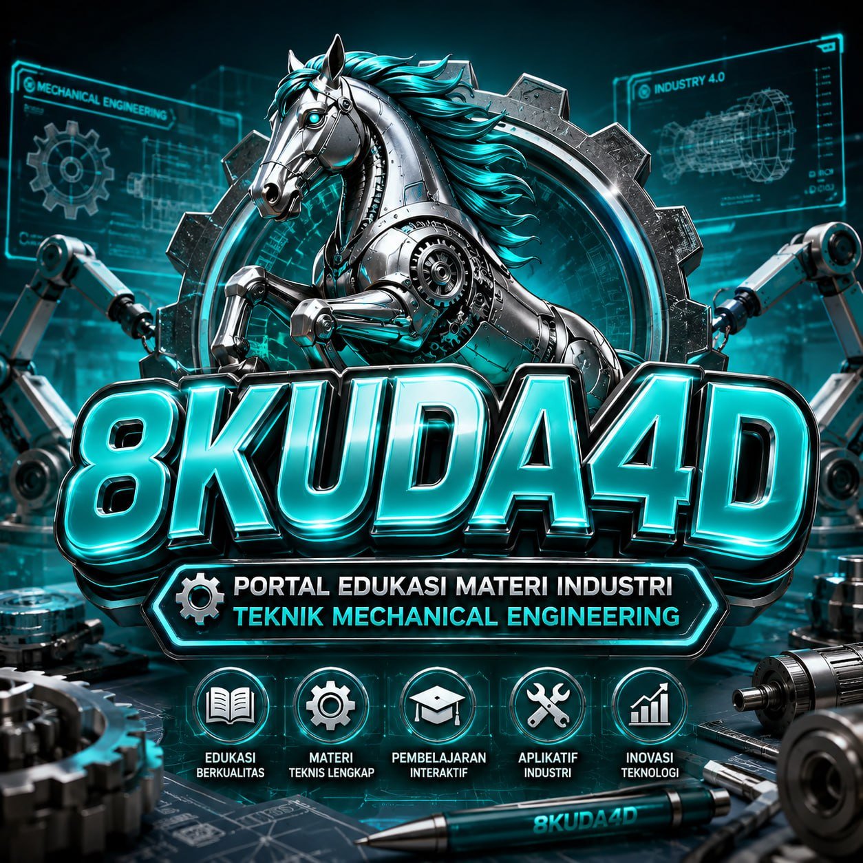 8KUDA4D MECHANICAL - Portal Edukasi Materi Industri Teknik Mechanical Engineering